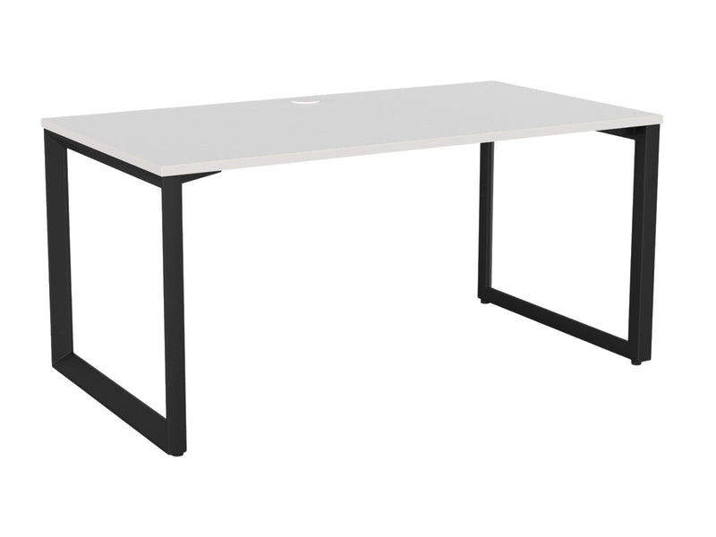 Anvil Desk 1500 x 800 / White / Black