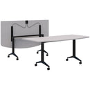 Boost Flip Table D Shape Silver Strata / Black