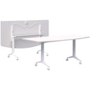 Boost Flip Table D Shape Snow Velvet / White
