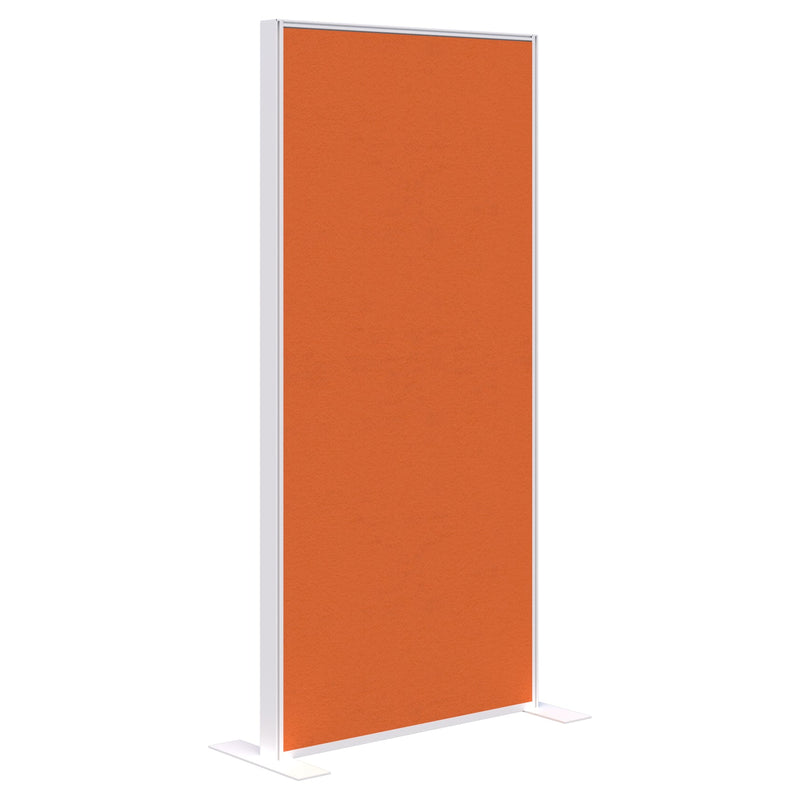 Connect Freestanding Acoustic Wall 900 / White / Orange
