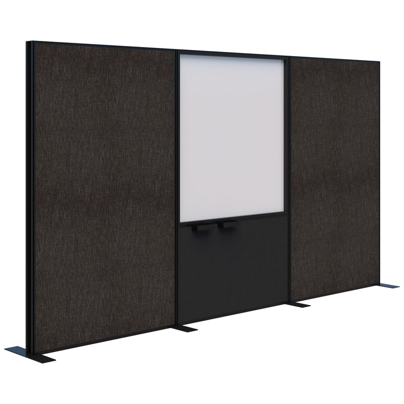 Connect Freestanding Fabric/Whiteboard/Fabric 3600 / Black / Keylargo Anthracite