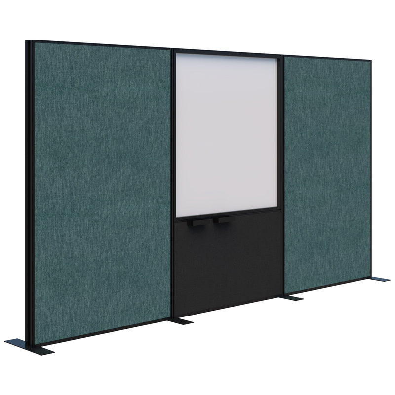 Connect Freestanding Fabric/Whiteboard/Fabric 3600 / Black / Keylargo Atlantic