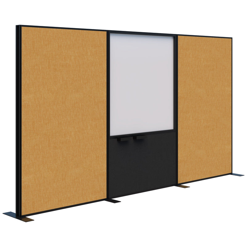 Connect Freestanding Fabric/Whiteboard/Fabric 3600 / Black / Keylargo Marigold