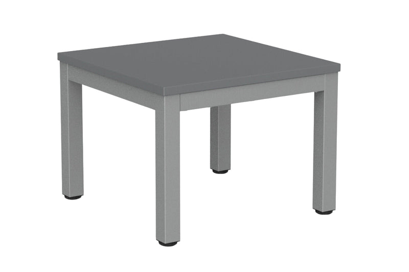 Cubit Coffee Table 600 x 600 / Silver / Silver