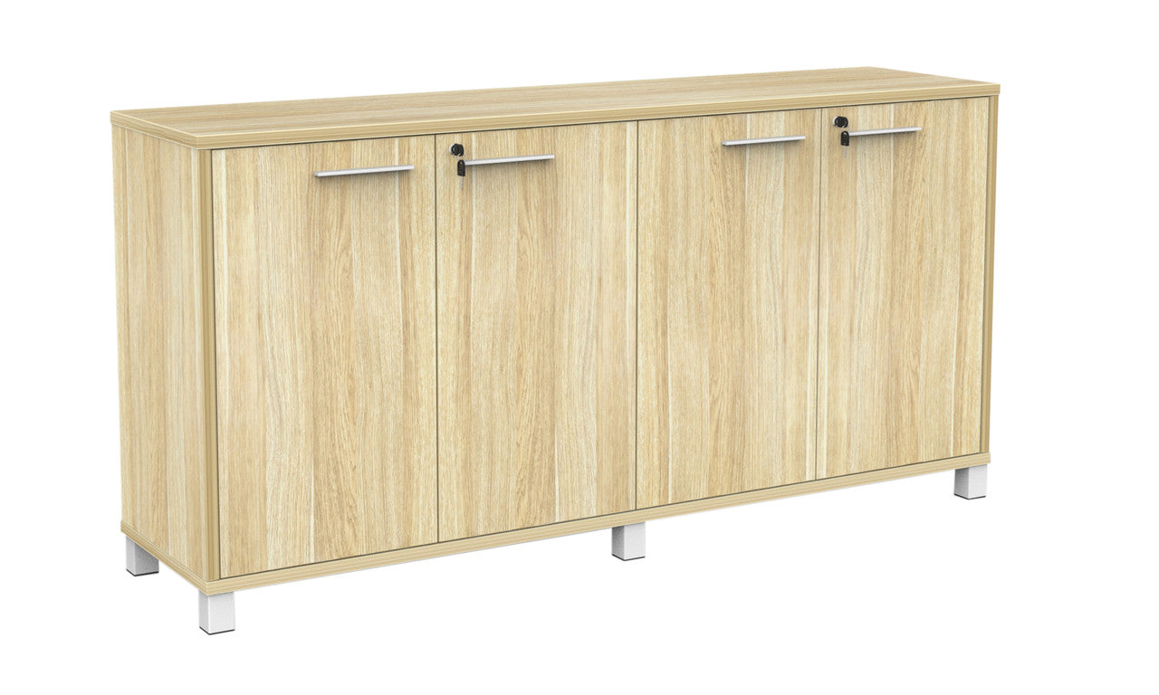 Cubit Credenza Atlantic Oak / White / White