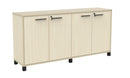 Cubit Credenza Nordic Maple / Black / Black