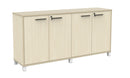Cubit Credenza Nordic Maple / Black / White