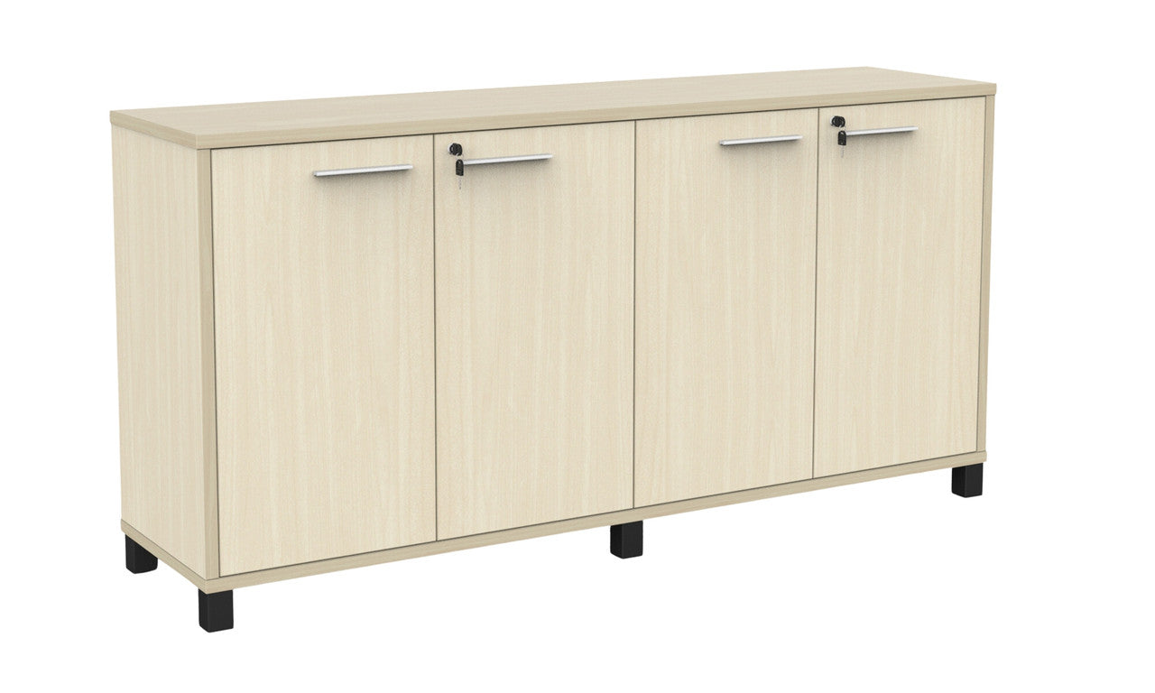 Cubit Credenza Nordic Maple / White / Black