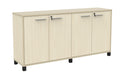 Cubit Credenza Nordic Maple / White / Black