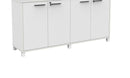 Cubit Credenza White / Black / White