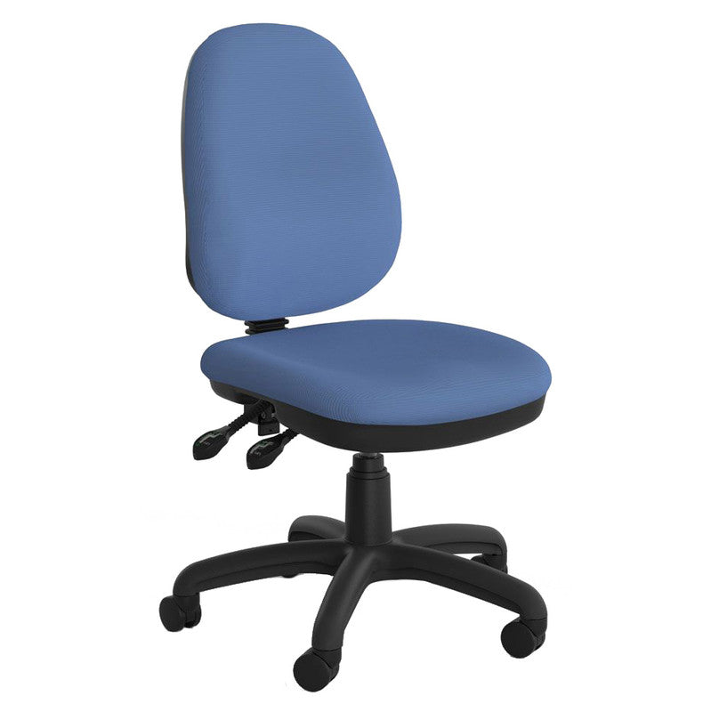 Holly Task Chair High Back Baby Blue / 2 Lever