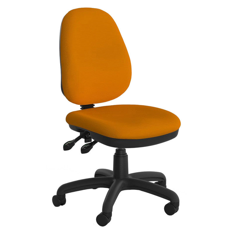 Holly Task Chair High Back Bright Orange / 2 Lever