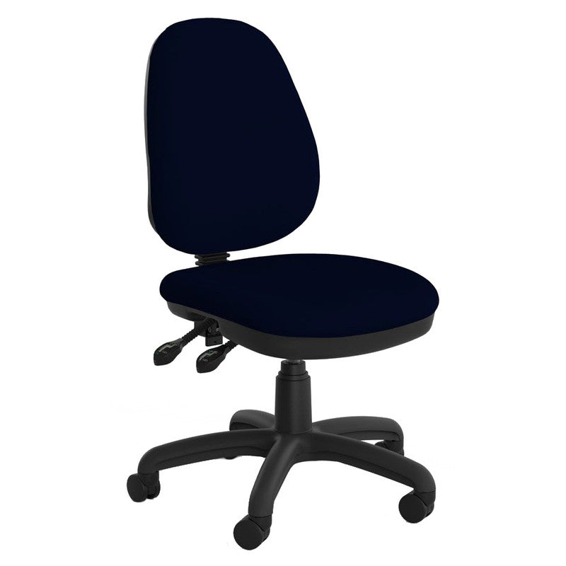 Holly Task Chair High Back Navy / 2 Lever