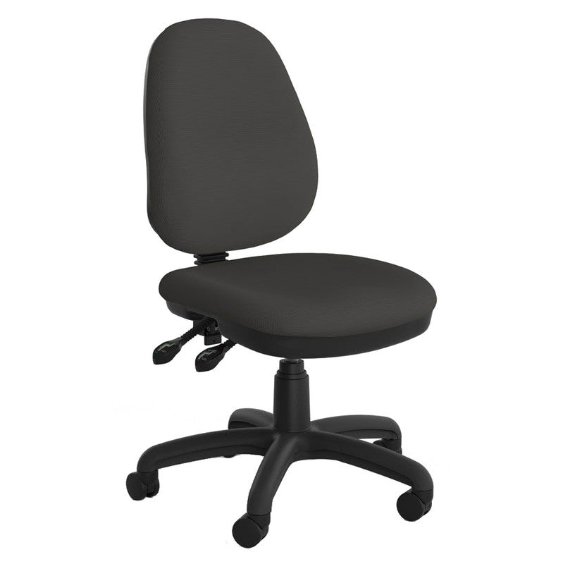 Holly Task Chair High Back Slate Grey / 2 Lever