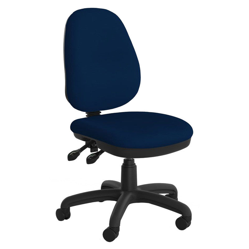Holly Task Chair High Back Steel Blue / 2 Lever