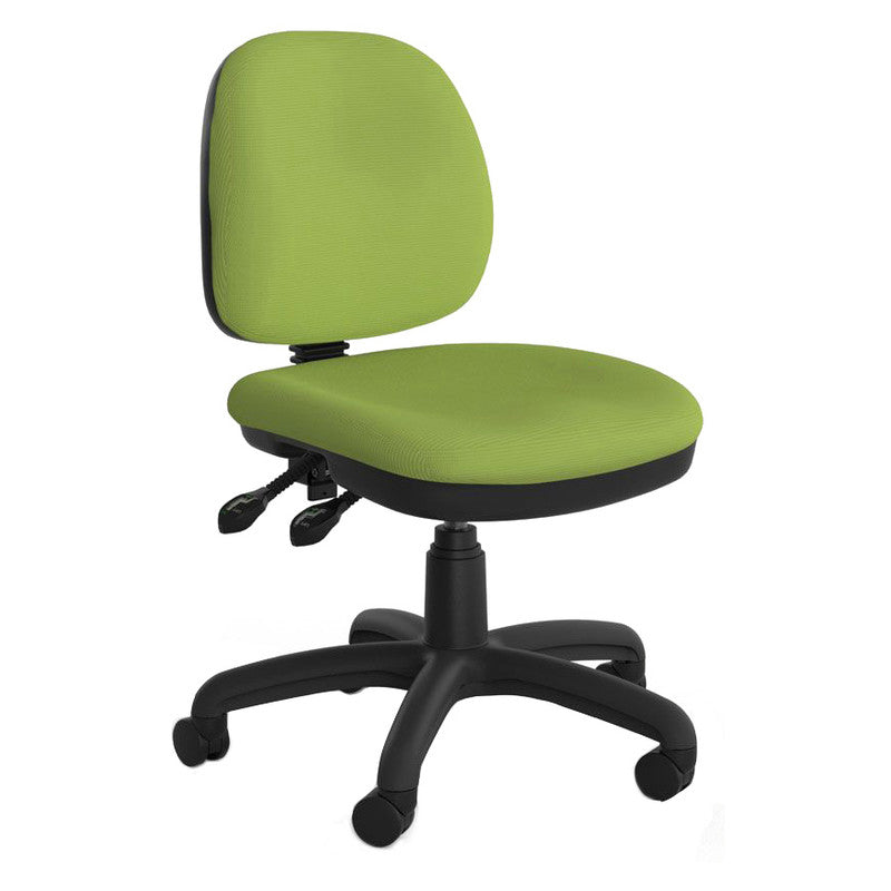 Holly Task Chair Mid Back Lime Green / 2 Lever