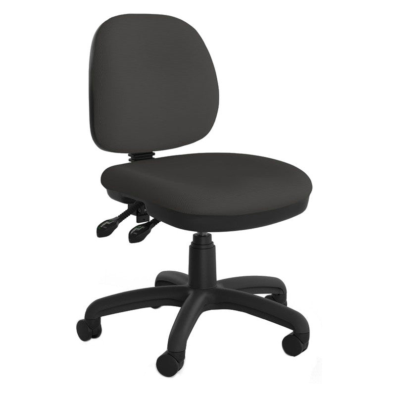 Holly Task Chair Mid Back Slate Grey / 2 Lever