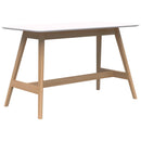 Oslo Bar Leaner 1800 x 900 / Snow Velvet / Natural Tasmanian Ash