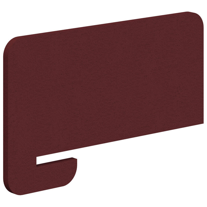 Sonic Acoustic Push On Side Screen 350 x 650 / Maroon