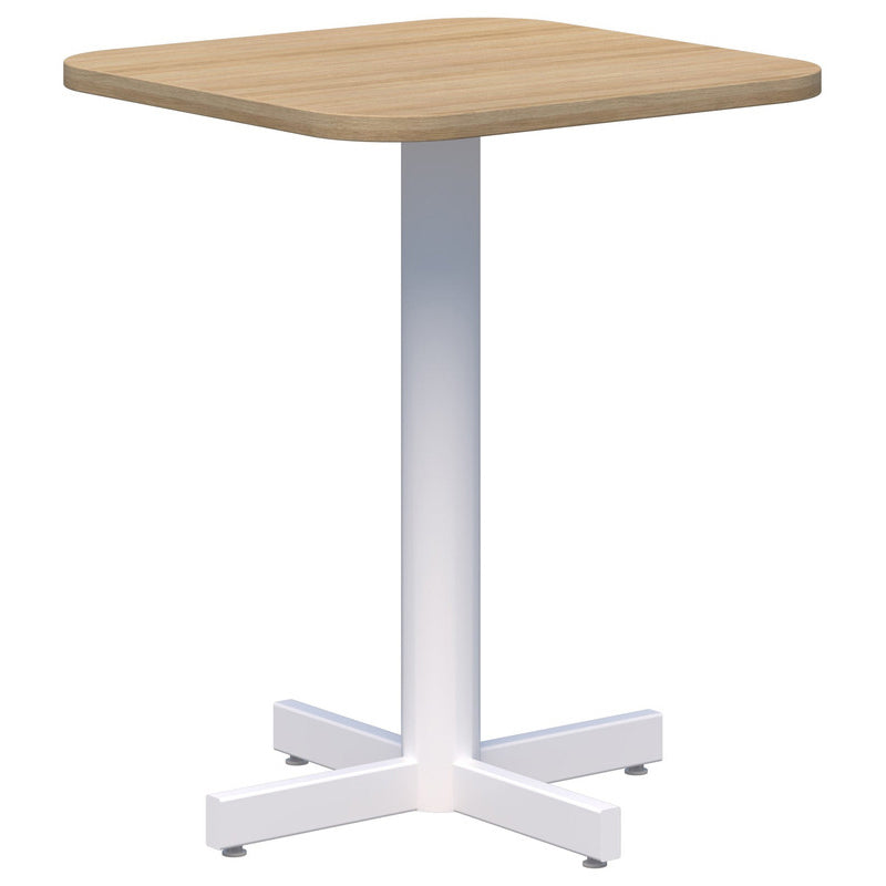 Star Small Table 600x600 / Classic Oak / White