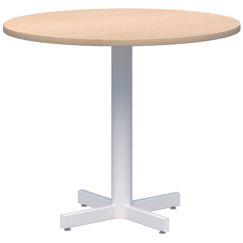 Star Small Table 700D / Refined Oak / White