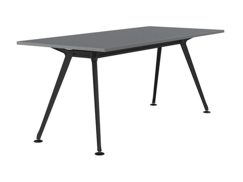 Team Boardroom Table 1800 x 800 / Silver / Black