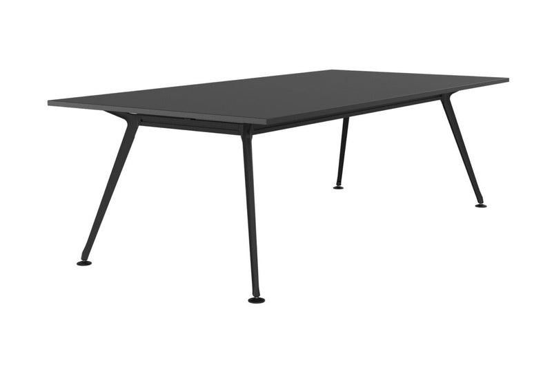 Team Boardroom Table 2400 x 1200 / Black / Black