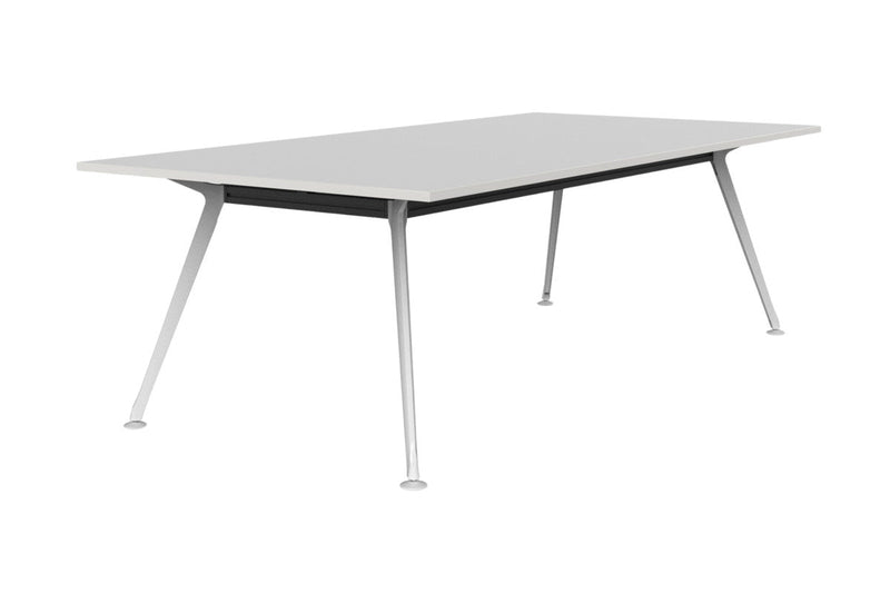 Team Boardroom Table 2400 x 1200 / White / White