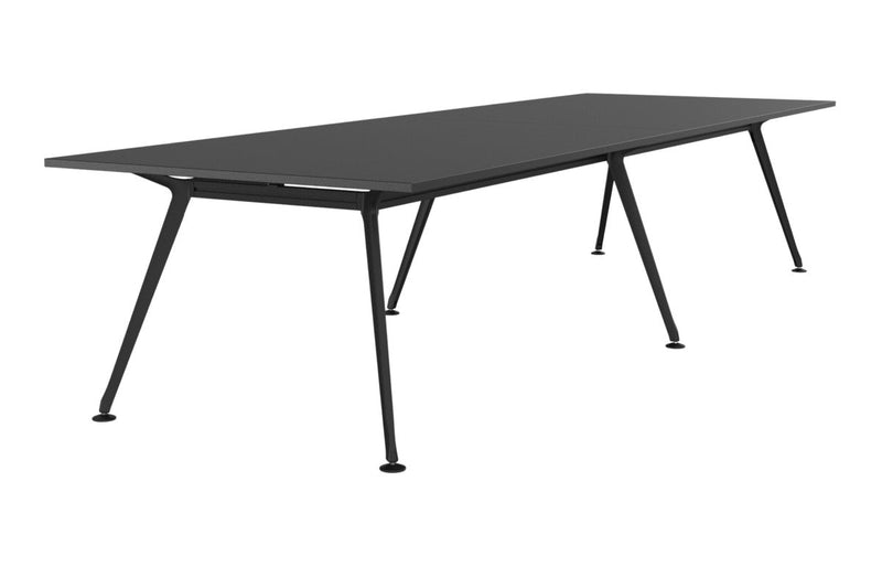 Team Boardroom Table 3600 x 1200 / Black / Black