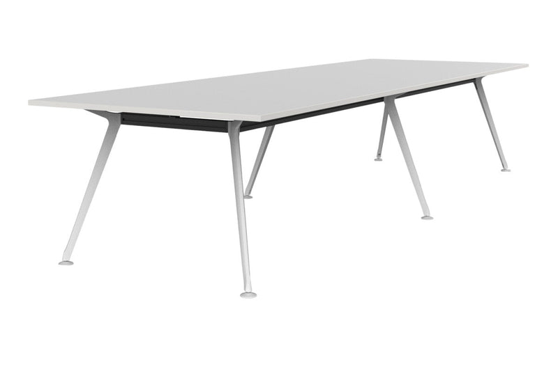 Team Boardroom Table 3600 x 1200 / White / White