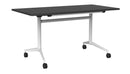 Team Flip Table Rectangle 1400 x 700 / Black / White