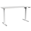 Agile Electric 2-Column Individual Desk 1800 x 800 / White / White