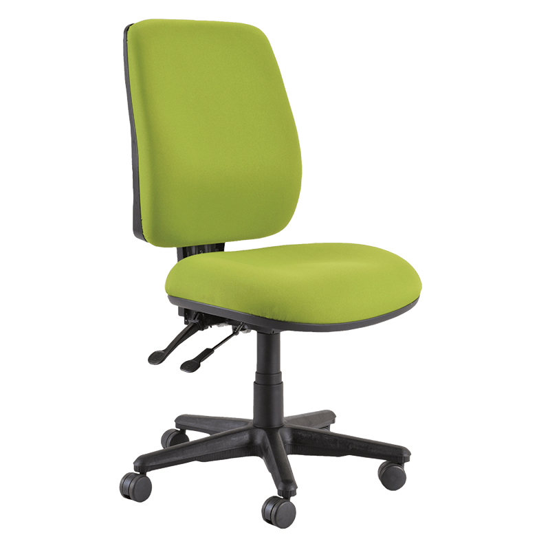 Buro Roma 2 Lever High Back Green / Without / Unassembled