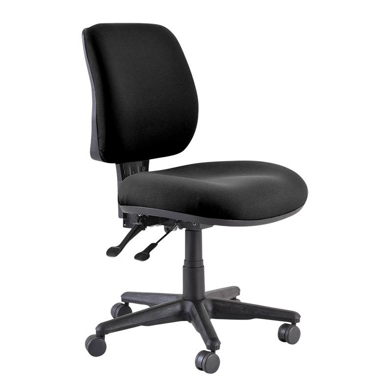 Buro Roma 3 Lever High Back Black / Without / Unassembled