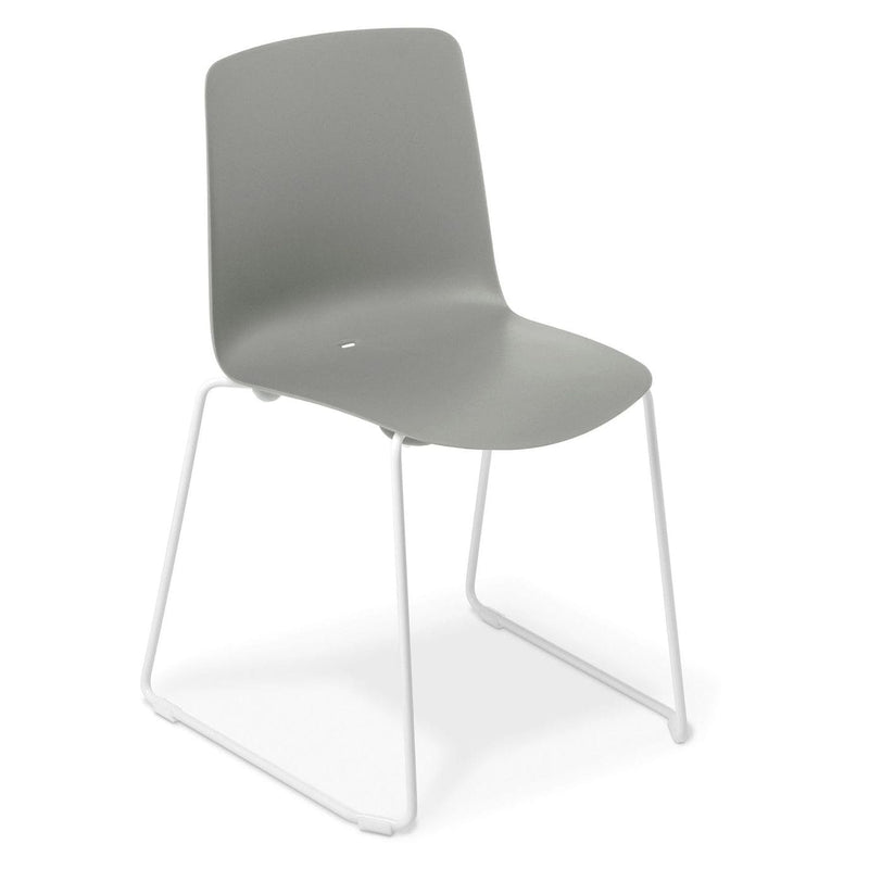 Coco Visitor Chair Grey / Sled