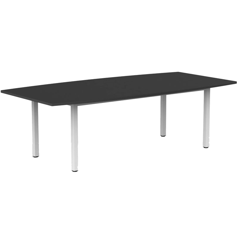 Cubit Boardroom Table Black / White