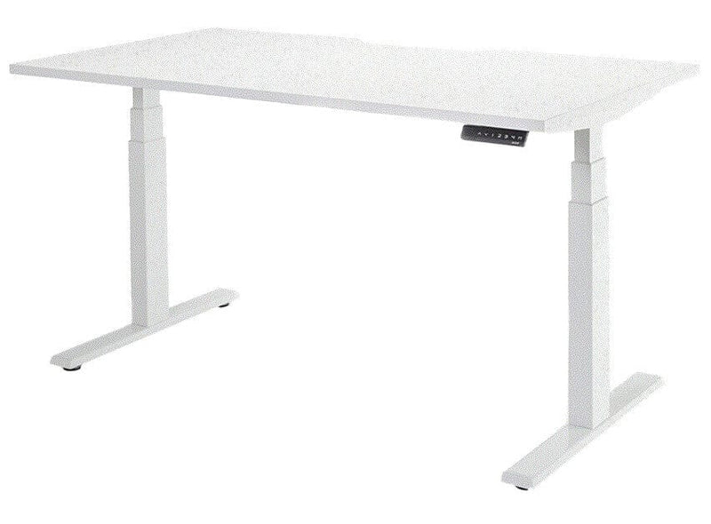 Enhance Individual Standing Desk 1500 x 800 / White / White