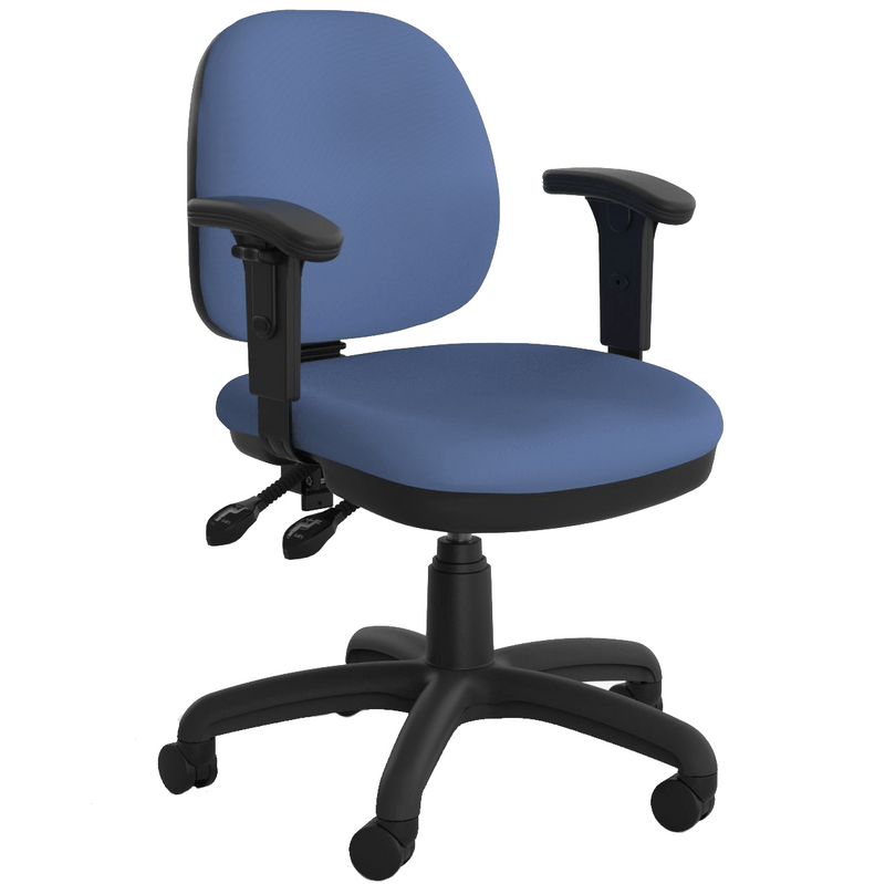 Evo Mid Back 3 Lever Chair Freshwater / With Arms