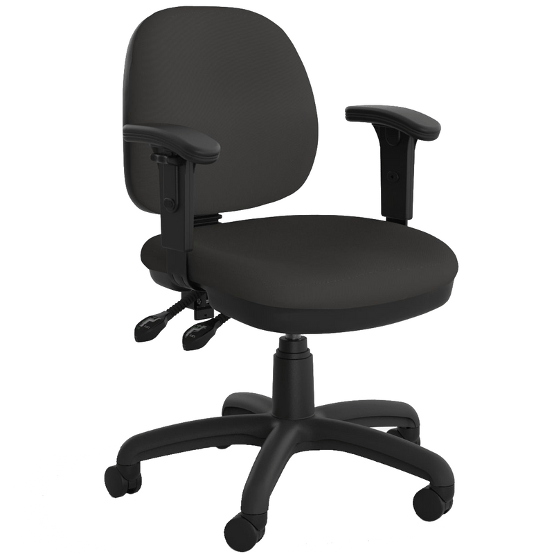 Evo Mid Back 3 Lever Chair Galaxy / With Arms