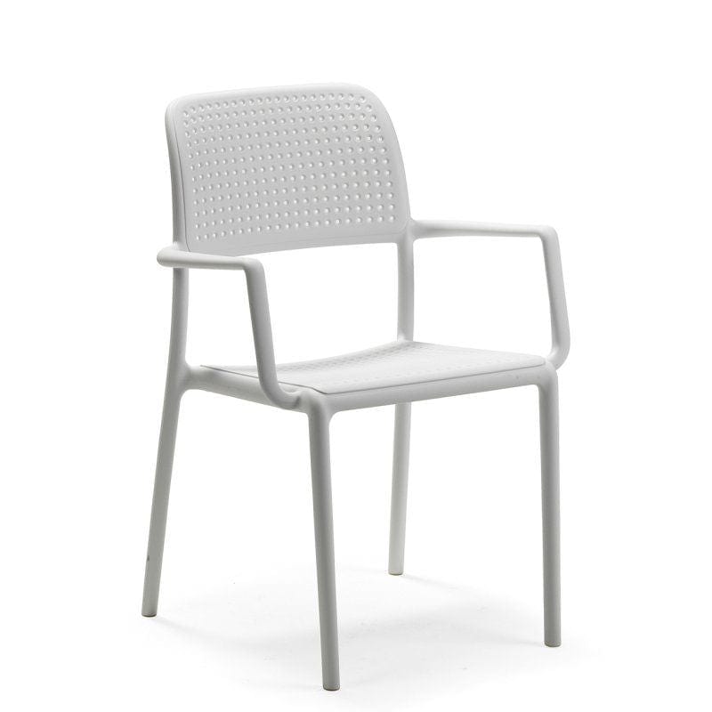 NARDI Bora Arm Chair White