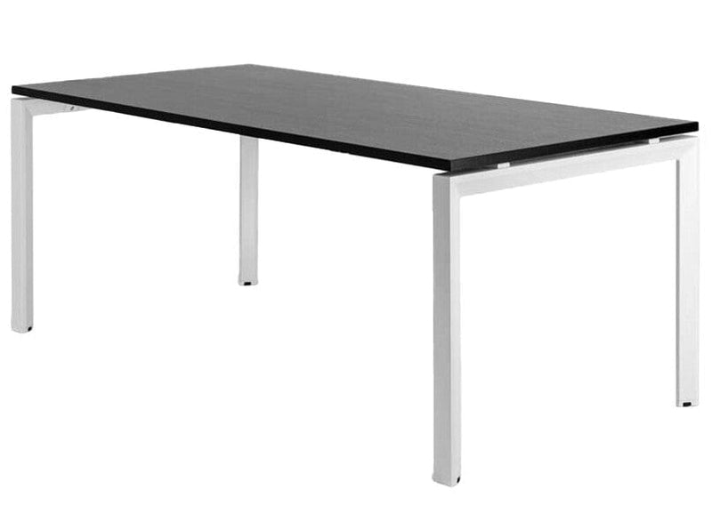Novah Meeting Table 1600 x 800 / Black / White