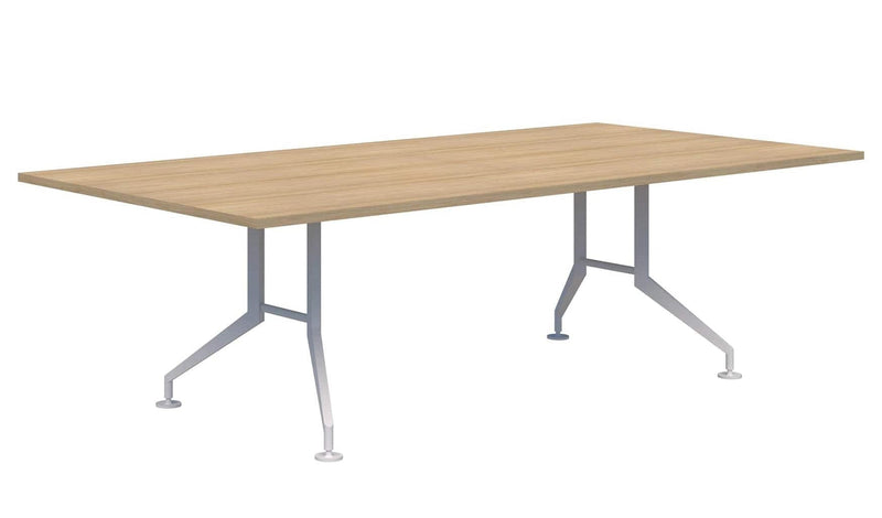 Shot Table 2400x1200 / Refined Oak Naturale / White