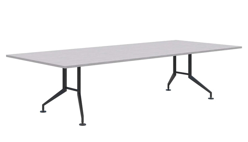 Shot Table 2400x1200 / Silver Strata Naturale / Black