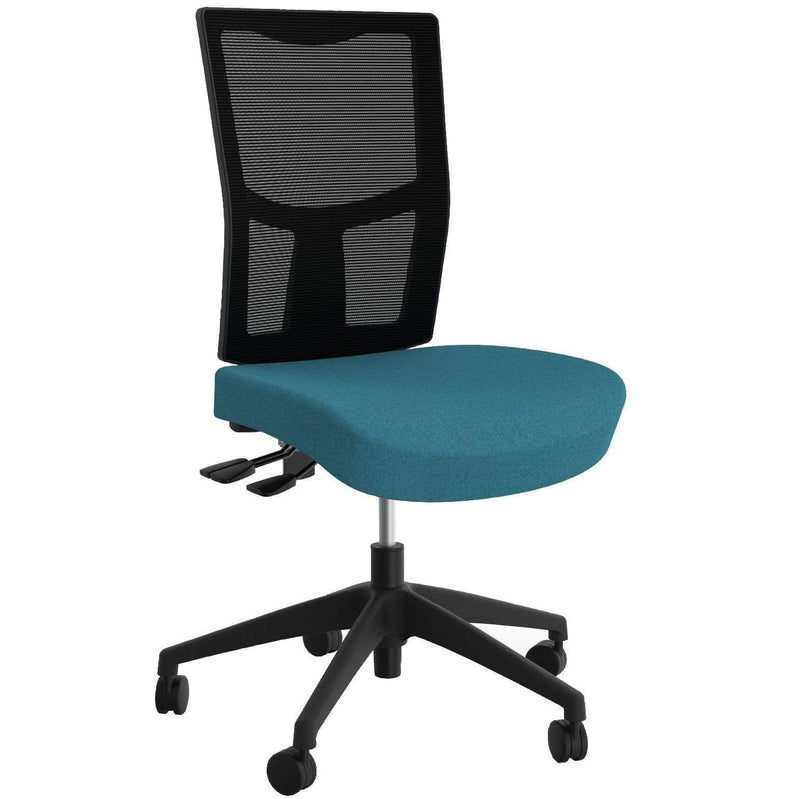 Urban Mesh Back Chair Ice Blue / Without / Unassembled