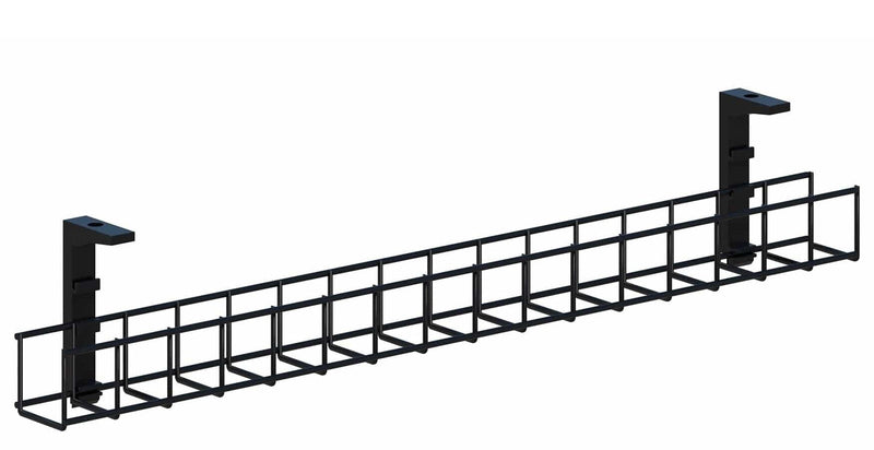 Wire Grid Cable Basket Black