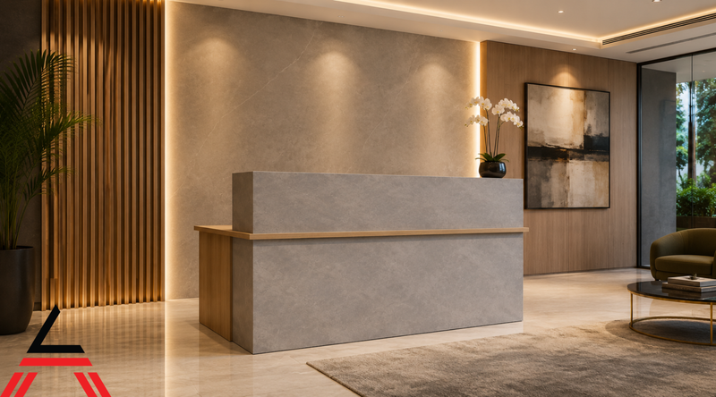 Reception Desk Distance Dimensions and Height for Reception Desks | NZ Guide