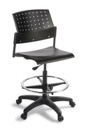 550 Swivel HL Visitor Chair Black