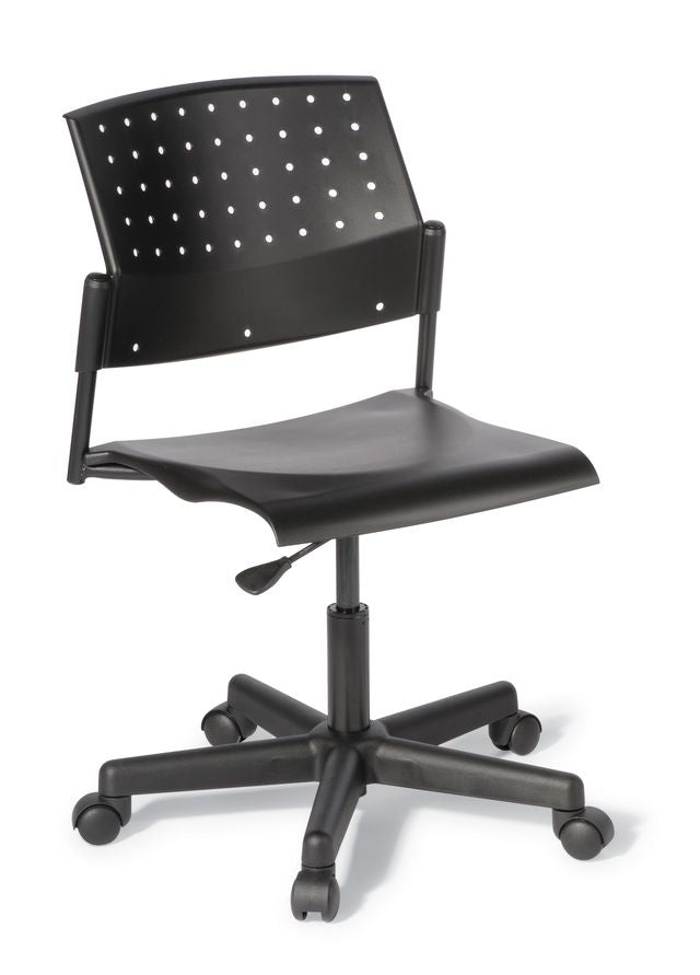 550 Swivel Visitor Chair Black