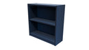 Commercial Bookcase 2 Tier Char Blue
