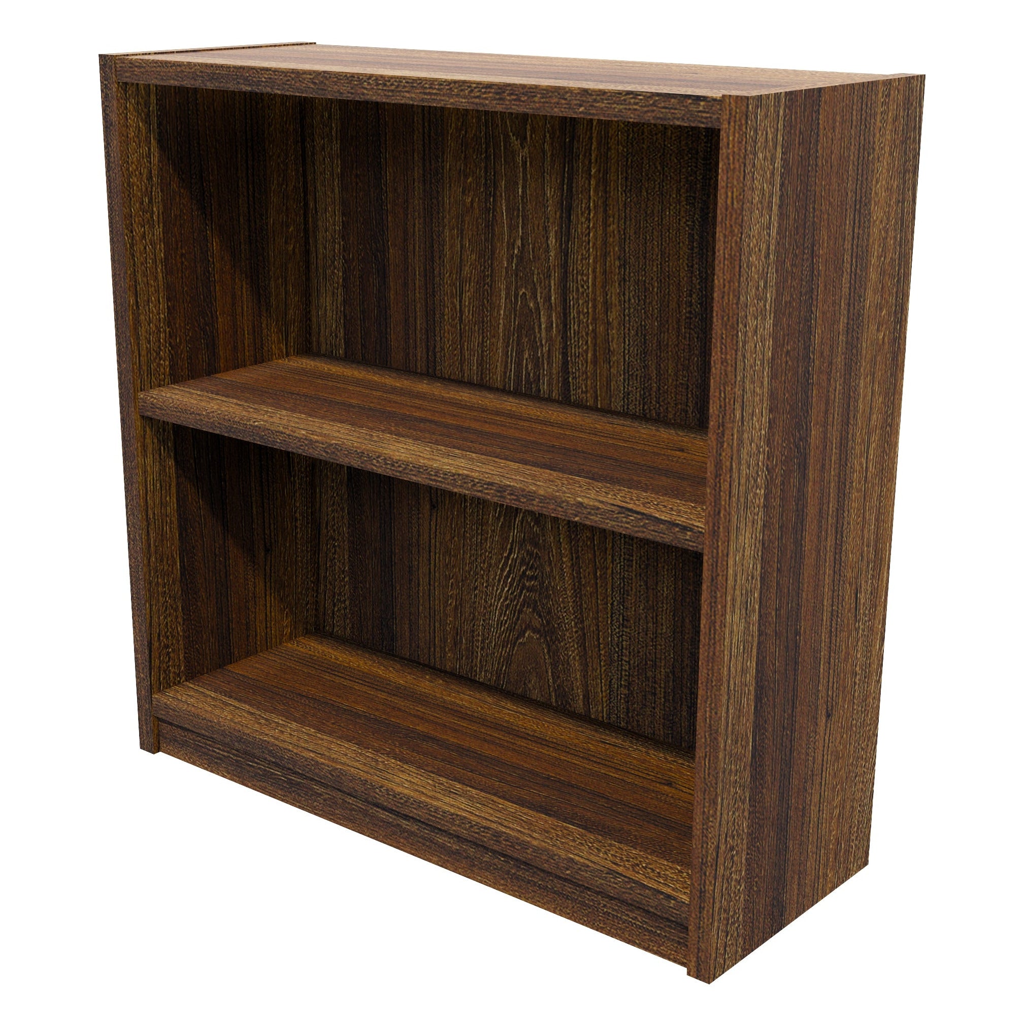 Commercial Bookcase 2 Tier Tasman Elm